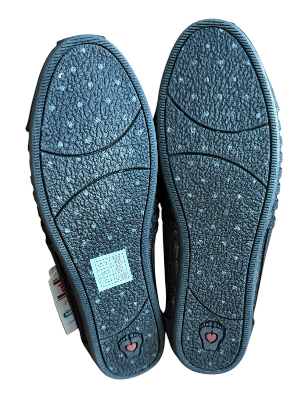 Skechers BOBS Memory Foam Black Slip On Flats Women’s 9.5 NWT - Picture 4 of 5